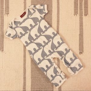 Milkbarn organic cotton romper